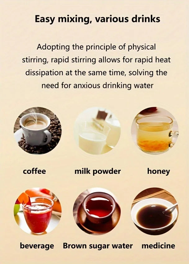 Automatic Stirring Cup Rechargeable Portable Coffee Electric Stirring Stainless Steel Mixer Rotating Magnetic Self Stirring Mugs